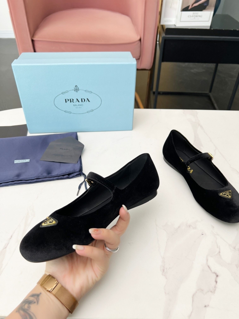 Prada flat shoes